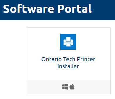 Ontario Tech Installer App screenshot